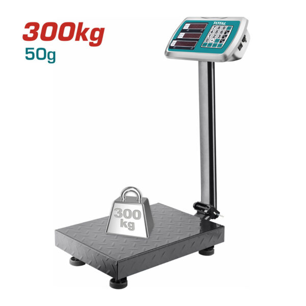 Total Ηλεκτρονική Ζυγαριά 300kg (TESA33001)