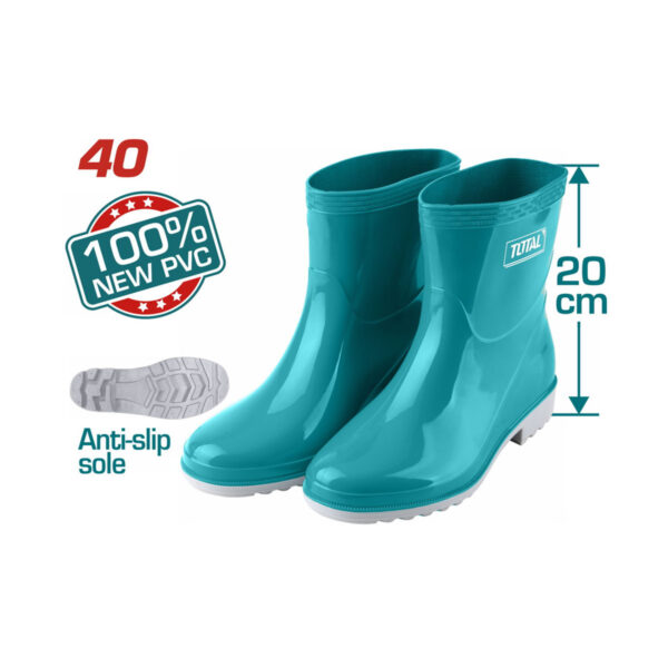 Total Αδιάβροχη Γαλότσα Κνήμης Νιτριλίου (TSP303L)