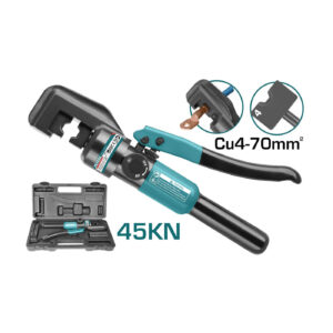 Total Υδραυλική Πρέσα Ακροδεκτών Cu 4-70mm2 (THCT070)