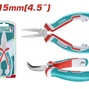 Total Μυτοτσίμπιδο Κυρτό Mini Μήκους 115mm THTMN456