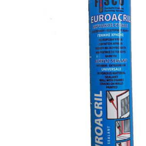 Fisco Euroacril Ακρυλική Σιλικόνη Λευκή 280ml 28938