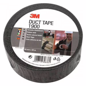3M Value Duct Tape Αυτοκόλλητη Υφασμάτινη Ταινία Μαύρη 50mx50mm