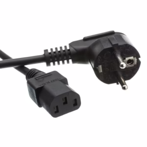 Powertech Schuko - IEC C13 Cable 1.5m Μαύρο CAB-P016