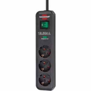 Brennenstuhl Πολύπριζο Aσφαλείας 3 Θέσεων με USB-A, Διακόπτη και Καλώδιο 1.5m 1158810315