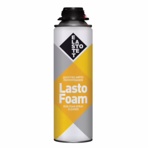 Elastotet Lastofoam Καθαριστικό Σπρέι Πιστολιών Αφρού Πολυουρεθάνης 500ml P.00178