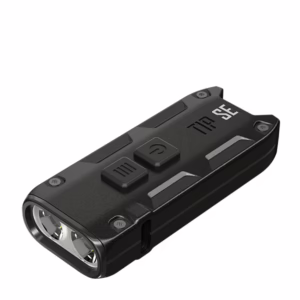 NiteCore Επαναφορτιζόμενος Φακός Μπρελόκ LED IP54 με Μέγιστη Φωτεινότητα 700lm Tip SE Black 9110101066