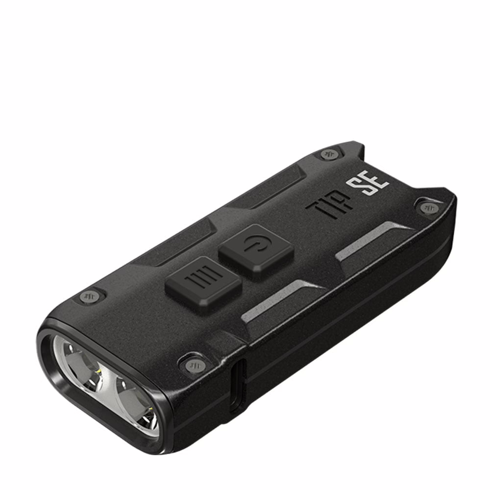 NiteCore Επαναφορτιζόμενος Φακός Μπρελόκ LED IP54 με Μέγιστη Φωτεινότητα 700lm Tip SE Black 9110101066