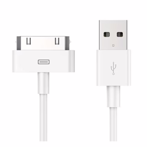 Powertech USB to 30-Pin Cable Λευκό 1m (CAB-U024)