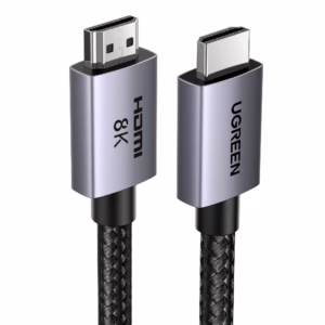 Ugreen Hd171 HDMI 2.1 Ultra High Speed 48Gbps 4K 120Hz HDR VRR Cable HDMI male - HDMI male 10m Μαύρο 25914