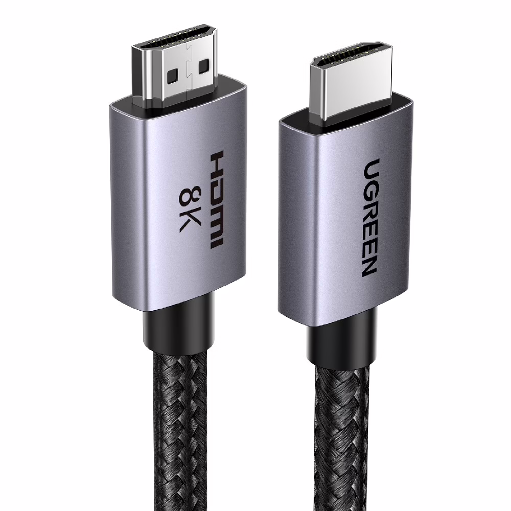 Ugreen Hd171 HDMI 2.1 Ultra High Speed 48Gbps 4K 120Hz HDR VRR Cable HDMI male - HDMI male 10m Μαύρο 25914