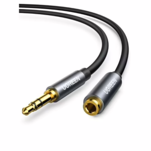 Ugreen Καλώδιο Ήχου 3.5mm male - 3.5mm female Μαύρο 5m 10538