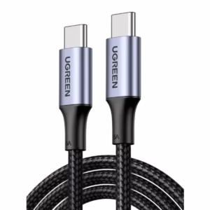 Ugreen US316 USB 2.0 Cable USB-C male - USB-C 100W PD Μαύρο 1m 70427