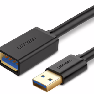 Ugreen USB 3.0 Cable USB-A male - USB-A female Μαύρο 0.5m 30125
