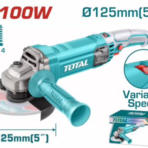 Total Τροχός 125mm Ρεύματος 1100W με Ρύθμιση Στροφών TG110125565